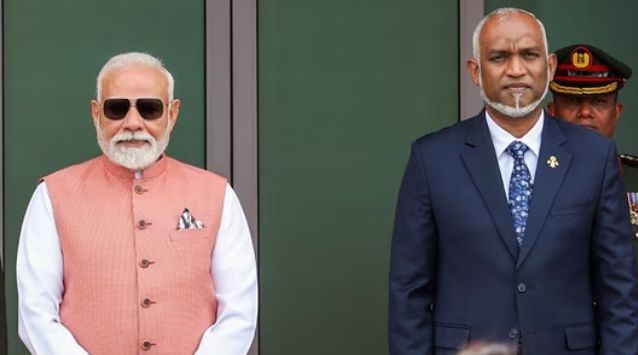 Modi meet Maldives presdient Muizzu
