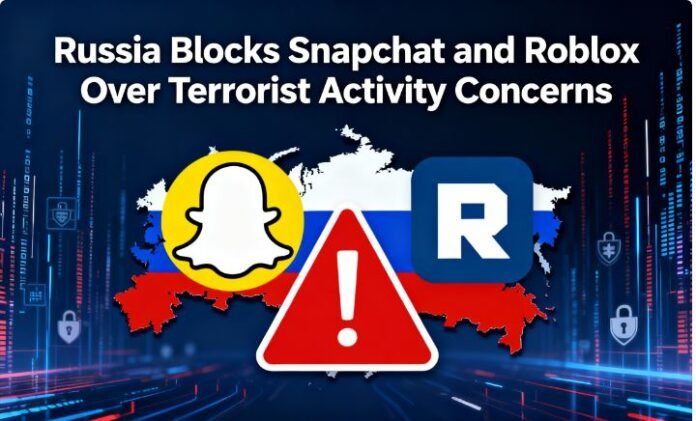 Russia is blocking Snapchat and Roblox, saying they're used for 'terrorist activities'